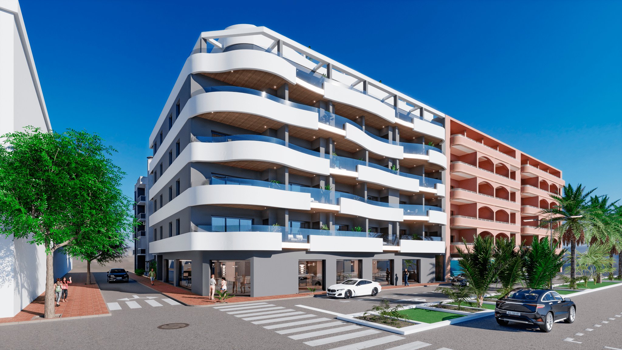 apartment en Torrevieja – Ref. 87829071-01