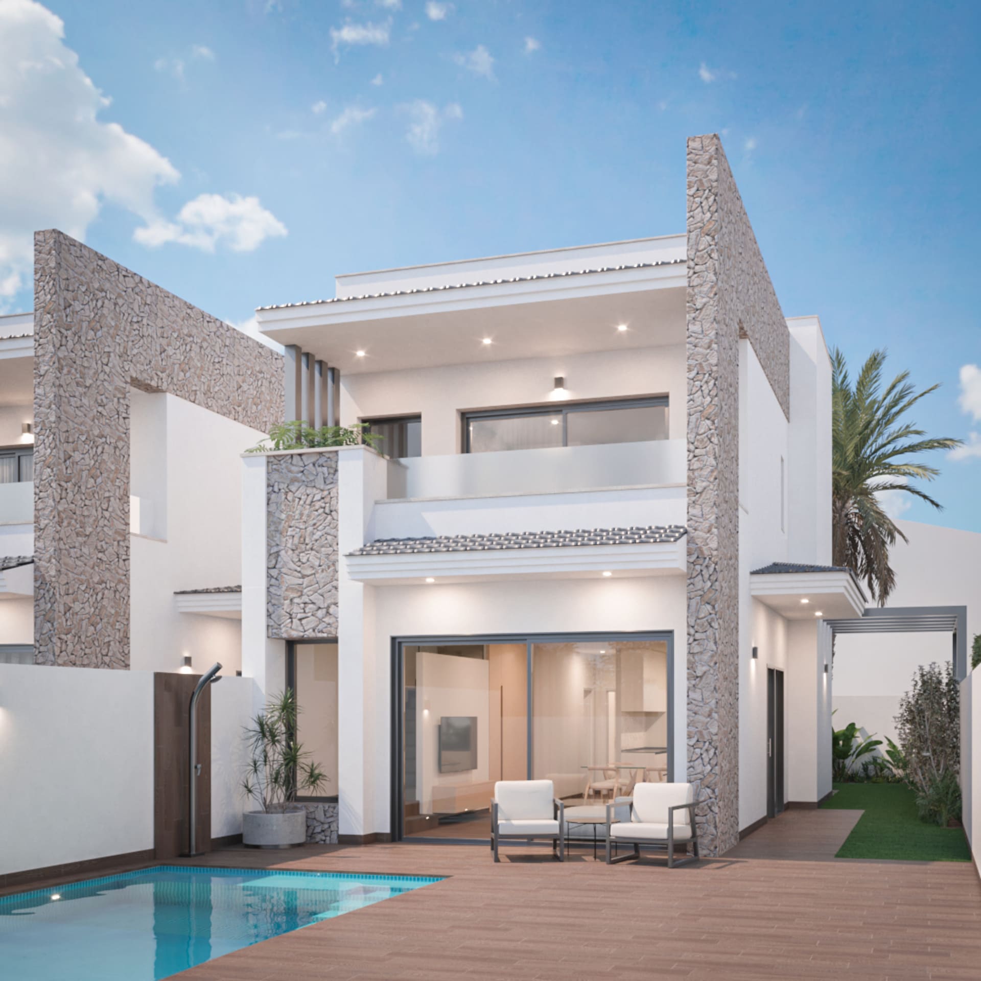 terraced en San Pedro del Pinatar – Ref. 14103071-01