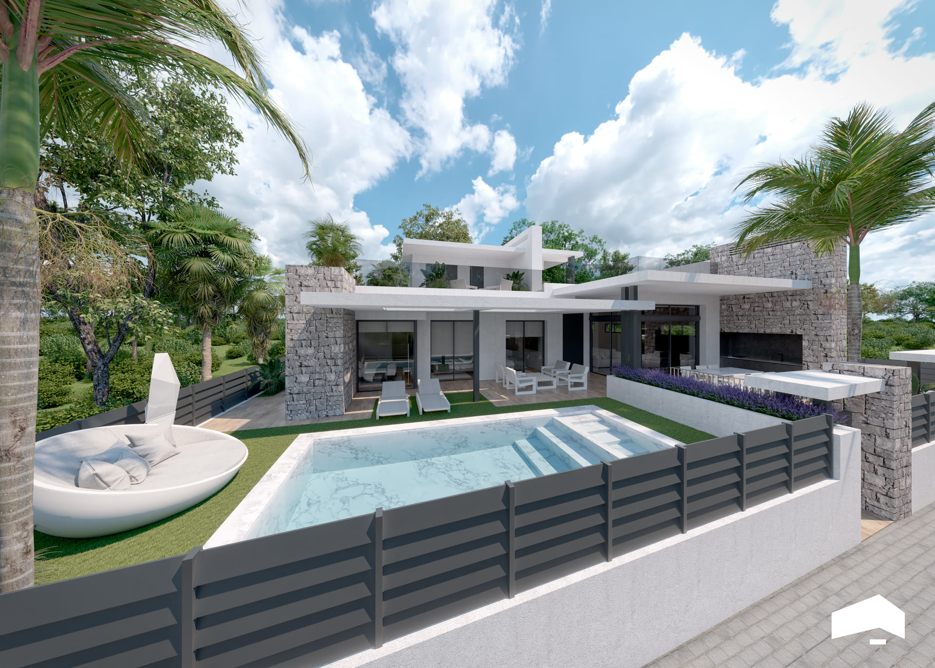Chalet independiente en Santa Rosalía