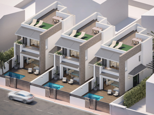 terraced en San Pedro del Pinatar – Ref. 14103071-01